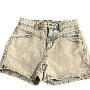 Universal Thread Blue Washed Denim Shorts Size 0/25 GUC #M-013